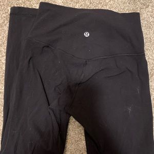 Black lululemon align 25” leggings